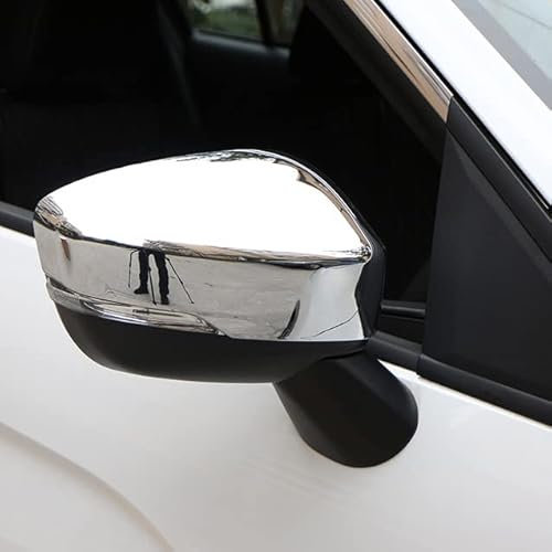 HIGH FLYING für Eclipse Cross 2018-2022 Exterieur Rückspiegel Seitenspiegel Cover Dekor Verchromt 2 Stück (Mit 3M Bänder)