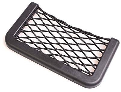 1x Ablagenetz 14,5 x 7,5 cm Netz Ablagefach selbstklebender Befestigung Haltenetz Stauraum Handyhalter chiavi Smartphone Ablage Brillenhalter für PKW LKW. -INION