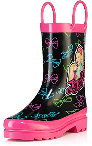 Nickelodeon JoJo Siwa Rain Boots - Size 10 Toddler PinkBlack