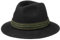 Lodenhut Manufaktur Landsgut Wollfilzhut Wollhut Trachtenhut Schützenhut Wanderhut (59 cm - schwarz)