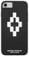 MARCELO BURLON COUNTY OF MILAN Cover/Custodia Compatibile con iPhone 8/7/6s/6 - MOD. 3D Cross - Custodia Burlon Originale - Semi-Rigida - Logo in Rilievo - Protezione Frontale rialzata