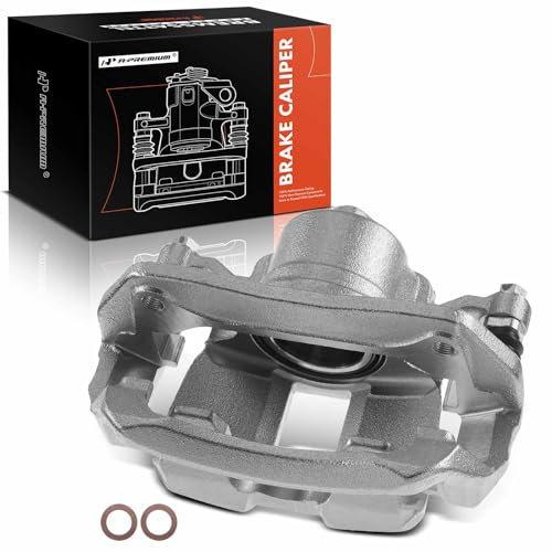 A-Premium Disc Brake Caliper with Bracket Compatible with Honda Accord 2013-2017 Front Left Driver Side
