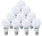 eLITe LED Lampe E27, 10W, 865, 6500K, Tageslichtweiß, 900lm, 240°, ersetzt 75W, 10 Stück