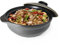 Casserole en argile résistante à la chaleur avec couvercle en céramique de qualité supérieure - Noir - 1,9 l