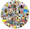 Assassination Classroom Aufkleber Pack 50 Stück, Vinyl Aufkleber für Wasserflaschen, Laptop, Skateboard, Notebook, Geschenk für Erwachsene, Kinder, Teenager
