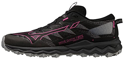 Mizuno Onda Daichi 7 Gtx, Scarpe Da Trekking Unisex Adulto, Nero Fucsia Fedora Quiet Shade, 38.5 EU