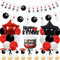 Sursurprise 41 Pcs Bowlingbahn Geburtstagsparty, Herzlichen Glückwunsch Bowlingbahn Auf Kranz Alufolie Ballons Glänzenden Bowlingbahn Kuchen Duandayi Streik Interessanten Party