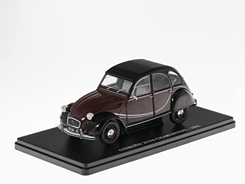 OPO 10 - Auto in Miniatura da Collezione 1/24 Compatibile con Citroen 2CV 6 Charleston 1982 - VC002