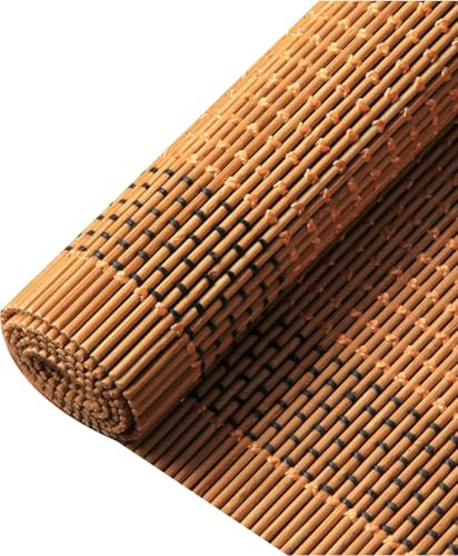OXFUZZ Natural Bamboo Table Runners,Waterproof Heat Insulation Coffee Table Mat,Wipe Clean(Size:30×210cm)