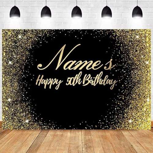 Happy Birthday Foto Backdrop Party Lady Glliter Audlt Fotografie Hintergrund Banner Requisite Dekoration 210X150cm