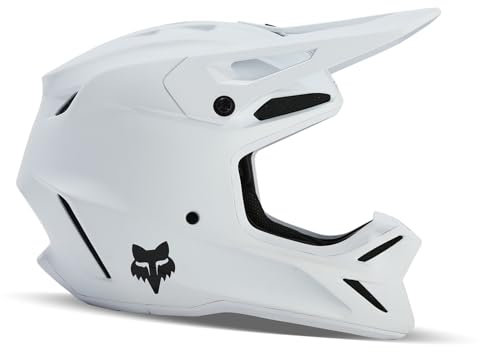 Fox Racing V3 Solid Helm (weiß matt) 31365-067