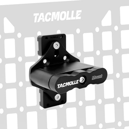 TACMOLLE Gas Can Mount, Gas Can Holder for Gasoline Pack Water Pack Fuel Pack Lock, Fit for Standard Pack