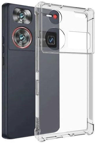 mtb more energy® Coque souple Armor compatible avec ZTE Nubia Z60 Ultra 5G (6,8''), coins renforcés, protection de l'appareil photo, TPU 1,5 mm