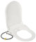 Copriwater, sedili WC non elettrici, 48 x 35 x 7,8 cm, doppi ugelli autopulenti, sedile WC D-Shape Bidet, bidet combinato