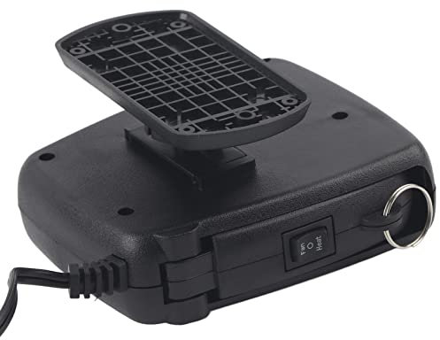 Chauffage Soufflant de Voiture 12V 200W, Chauffage et Refroidisseur en Céramique 2 en 1, Dégivreur de Pare-Brise, Chauffage Auxiliaire Anti-buée