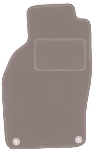 Wielganizator Automatte – Passend für Saab 9-3 I Cabrio 1998-2003 – Velours – Autozubehör - Praktische Fußmatte Auto – 1-teilig - beige