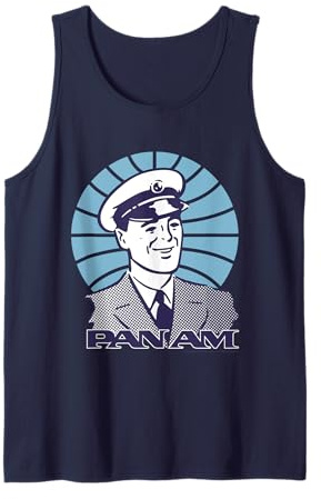 Pan Am Pilot Smile Tank Top