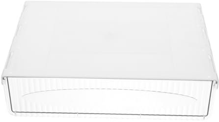 TOGEVAL Büro Schreibtisch Desktop- Schublade Unter Dem Tisch Untertisch-organizer Für Schreibtischschublade Unter Der Schreibtischablage Ablagefach Unter Dem Tisch Weiß Plastik