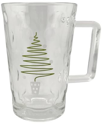 Weihnachten - Dubbeglastässel (Dubbetässel) - Pfalz Glasstasse mit Dubbe