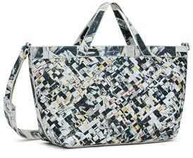 Desigual Tasche_Foxtrot, SHOPPINGBAG Damen, Material Finishes