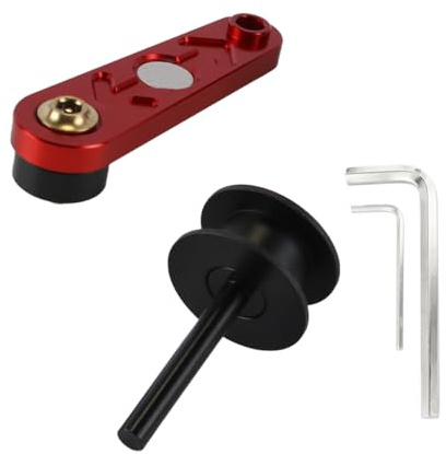 Gorise Bike Single Speed Kettenspanner Roller Bibike Umbausatz Für BMX Fixie Bike Single Speed Fahrrad (rot)
