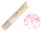 4x KONFETTI Streamer Kanone Bombe Konfettikannone Gender Reveal Auto-schmuck (Girl Schmetterlinge, 20 cm)