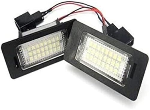 QASULER LIGHT Licence Number Plate Light, for Skoda, Fabia, for Octavia, Rapid, for Superb 8T0943021 4G0943021 License Plate Light