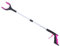 Pinza Recoge Objetos Clip de Basura Plegable de 81cm, Extensor de Brazo recolector de Mango Largo portátil, recogedor de Basura de jardín, Herramientas de Recogida, 2 uds.(Purple)