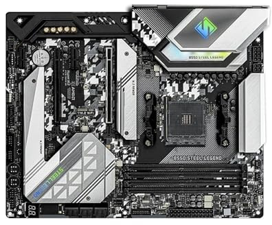 motherboard Fit For ASRock B550 Steel Legend Supporto scheda madre Ryzen 9 5900X 7 5700X3D 5800X3D CPU 4xDDR4 4733 MHz M.2 MATX AM4 Scheda
