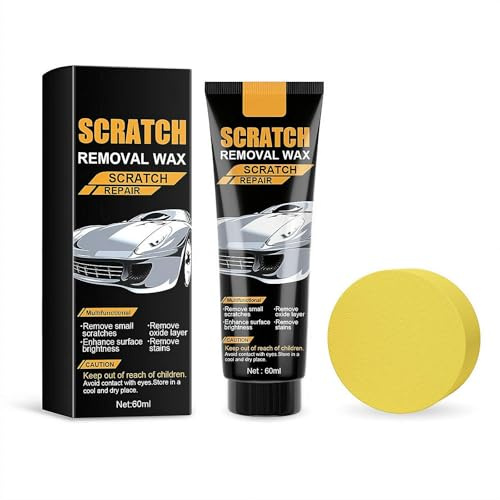 Car Scratch Remover and T-Cut Paint Repair Kit, Professional Auto Scratch Remover for Deep Scratches and Swirl Marks, Universal Car Wax Scratches Remover