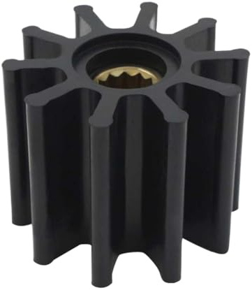 Raw Water Pump Neoprene Impeller Kit Compatible with Boat Engine Accessories Part Number 17937-0001 17937-0001-P 17937-0003