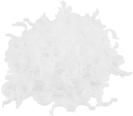 TOPINCN - 100 Unidades Clips De Plástico para Plantas Soporte para Plantas Hortalizas Tomates Frutas Arboles Plantas Mini Herramientas De Jardinería