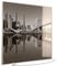 STEINFELD Heizsysteme® Glas Bild Infrarotheizung mit Thermostat | Made in Germany | viele Motive 350-1200 Watt Rahmen silber/alu (1200 Watt, 052 Brooklyn Bridge)