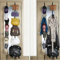 aifengxiandonglingbaihuo Over Door Straps Hanger Hooks Adjustable Hat Bag Organizer Handbags/Purses/Scarves/Hats in Hanging Package With 8 Hook,Red,Italy