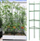 Mokyler Rankgitterverbinder, 60 Stück Gartenpfähle, 32 cm, Kunststoff-Verbindungsstange für Tomatenkäfig, 11 mm Durchmesser Pflanzstäbe