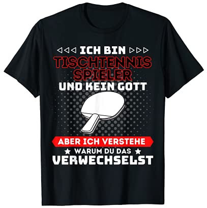 Tischtennis & Tischtennisspieler TT Ping Pong Tischtennis T-Shirt