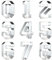 Ausstechformen in Zahlenform, groß, 9-teilig, mit Zahlen, Nr. 0, 1, 2, 3, 4, 5, 6 (#9), #7#8, Formen, 7.6 cm, Ausstechformen-Set, Zahlen, Kekse, Formen für Feiertage, Party-Dekorationen – Edelstahl