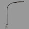 BRILONER Leuchten - LED Klemmleuchte, Klemmlampe mit Touchfunktion, in Stufen dimmbar, Farbtemperatursteuerung, Bürolampe 8 Watt, 600 Lumen, Schwarz, max. 1100mm (L), 2389-015