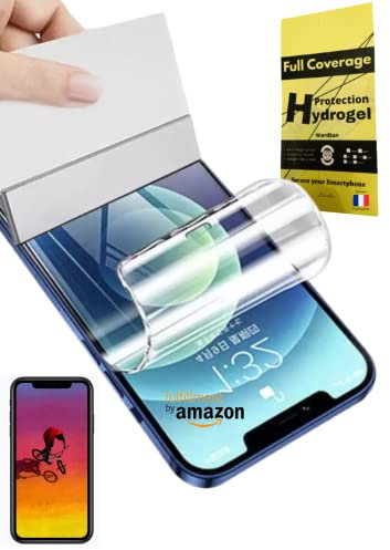 WardSan [2 Pieces For iPhone 11/ iPhone XR 3D Hydrogel Screen Protector Films with Selfie Finger Phone Holder | Anti-shock | Compatible with TPU cases | Soft TPU Protective Film