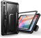 Dexnor for Samsung Galaxy Tab S6 Lite Case, [Built in Screen Protector and Kickstand] Heavy Duty Military Grade Protection Shockproof Protective Cover for Samsung Galaxy Tab S6 Lite - Black