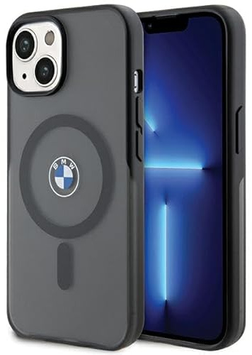 CG MOBILE BMW BMHMP15MDSLK Hülle für iPhone 15 Plus / 14 Plus 6.7 Schwarz hardcase IML Signature