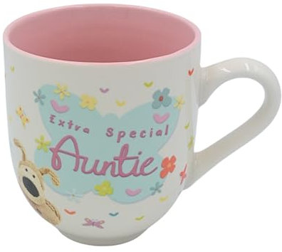 Boofle Special Auntie Fluttering Beauty Blooms Mug Gift Idea