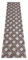 LaVelahome Lignum Teppich aus PVC Vinyl Design Holz Parkett Industrieller Stamm (50_x_340_cm, Geflecht_Beige)