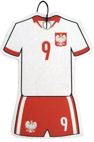 Polen Auto Duft Lufterfrischer - Trikot EM Fussball Sport - Raumduft - Deko