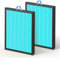 Vital 100S Filter Replacement for LEVOIT Air Purifier, Blue, 2 Pack