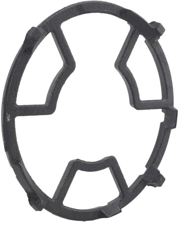 Wok Ring Support universel antidérapant en fonte pour cuisinière à gaz