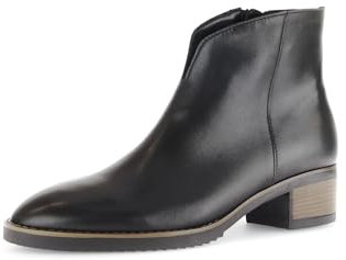 Gabor Damen Klassische Stiefeletten, Frauen Stiefeletten,uebergangsstiefel,reißverschluss,Boots,Stiefel,Bootee,schwarz (braun),44 EU / 9.5 UK
