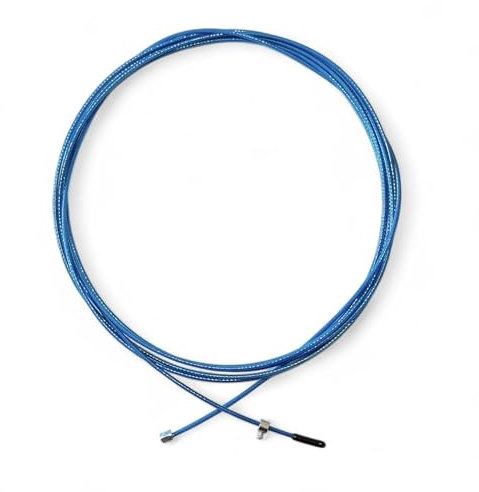 CATGRIPS Premium Skipping Rope, 2 mm, Replacement Skipping Rope, Steel Skipping Rope with Coating, Jump Rope, Speed Cable (Blue, 2.0 mm)