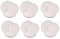 Servizio Piatti per 6 Persone in stoneware 18 pezzi per Lavastoviglie modello (bianco)