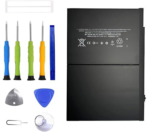 ERYNK A1547 Replacement Battery for i-Pad6 / i-Pad Air 2 / i-Pad Air 2 WiFi / A1566 / A1567 Replacement Battery with Tool Kit